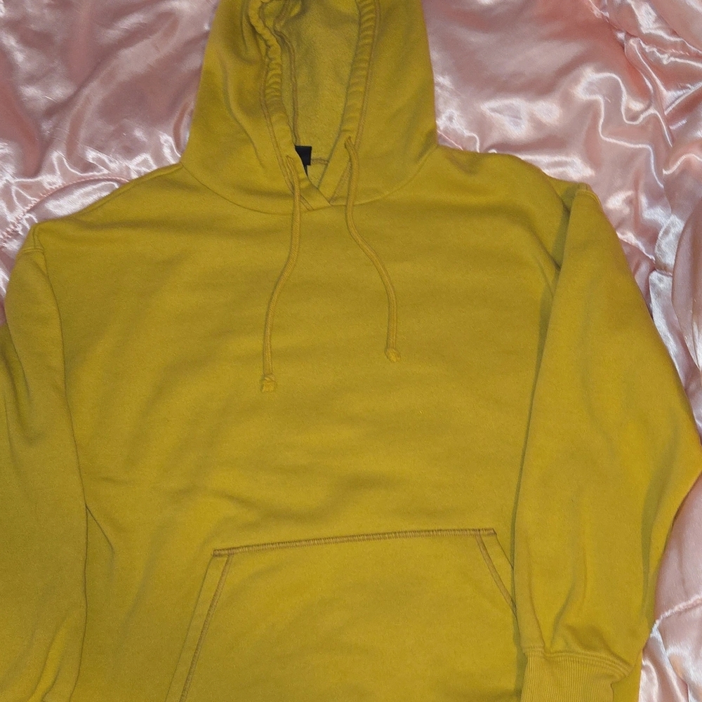 Oversized Yellow Hoodie